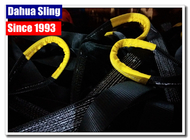 3 cale Yellow Recovery Tow Straps 30000lb Long Tow Truck Związać pasy
